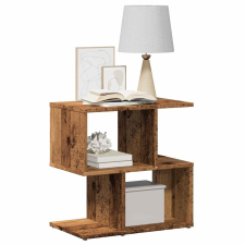 vidaXL éjjeliszekrények 2 db Régi fa 50x30x51,5 cm Gépelt fa bútor