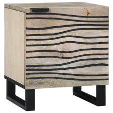 vidaXL Éjjeliszekrények 2 pcs Természetes 40 x 33.5 x 46 cm (4017969) bútor