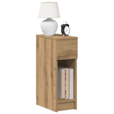 vidaXL éjjeliszekrények fiókkal 2 db artisan tölgy 20 x 36 x 60 cm bútor