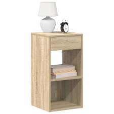 vidaXL éjjeliszekrények fiókkal 2 db sonoma tölgy 35x34x66,5 cm bútor
