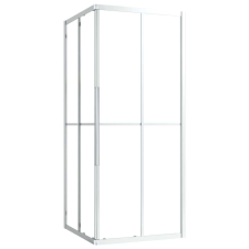 vidaXL Elegáns ESG Zuhanykabin - 80x80x180 cm - Alumínium Profil kád, zuhanykabin
