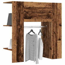 vidaXL előszobaszekrény Régi fa 97,5x37x99 cm Gépelt fa bútor