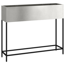 vidaXL Emelt Kertészládák 100x26x82 cm Rozsdamentes Acél (865880) kerti tárolás