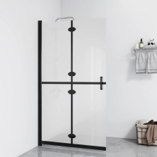 vidaXL ESG tejüveg összecsukható zuhanyfal 120 x 190 cm kád, zuhanykabin