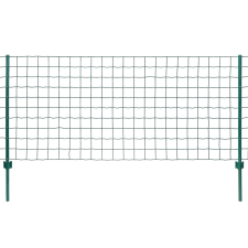 vidaXL Euro Fence zöld acélkerítés 20 x 1,2 m kerti bútor