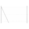 vidaXL Euro Kerítés 7 Fúrt Oszlopal 1.5x10 m Galvanizált Acél (3351019)