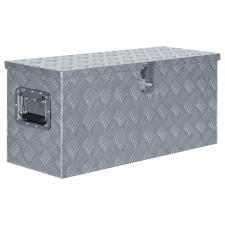 vidaXL ezüstszínű alumíniumdoboz 80 x 30 x 35 cm szerszám kiegészítő