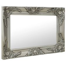 vidaXL ezüstszínű barokk stílusú fali tükör 60 x 40 cm (320330) bútor