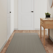 vidaXL ezüstszínű szizálhatású futószőnyeg 80 x 150 cm lakástextília