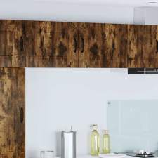 vidaXL Fali konyhaszekrény Füstölt tölgy 50 x 31 x 40 cm Faanyag bútor