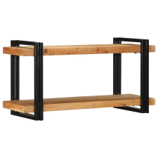 vidaXL fali polc 90x33x45 cm tömör fa akácfa bútor
