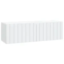 vidaXL Fali TV szekrény 98 x 31 x 30 cm Fehér Szerelt Fa bútor