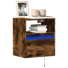 vidaXL Fali TV Szekrény - Füstös Tölgy - 2 db - 41x31x45 cm bútor