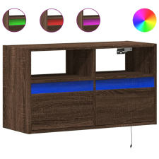 vidaXL Falra Szerelhető TV Szekrény - Barna Tölgy - 80x31x45 cm bútor
