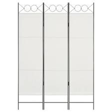 vidaXL fehér 3-paneles paraván 120 x 180 cm bútor