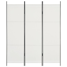 vidaXL fehér 3 paneles paraván 150 x 180 cm bútor