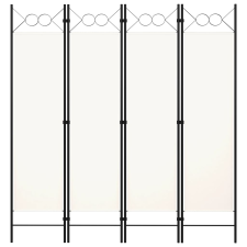 vidaXL fehér 4 paneles paraván 160 x 180 cm bútor
