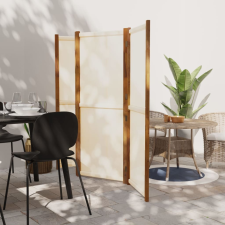 vidaXL fehér 4 paneles térelválasztó 280x180 cm bútor