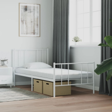 vidaXL fehér 7 zónás 20 ILD keménységű habmatrac 100 x 210 cm (4016648) ágy és ágykellék