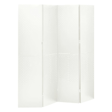 vidaXL fehér acél 4-paneles térelválasztó  160 x 180 cm bútor
