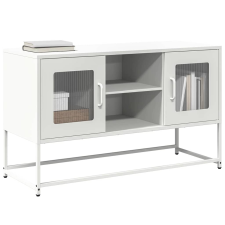 vidaXL fehér acél TV-szekrény 100,5x39x60,5 cm bútor