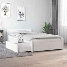 vidaXL fehér ágykeret fiókokkal 90 x 190 cm (3FT Single) ágy és ágykellék