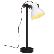vidaXL Fehér asztali lámpa 25 W 15x15x55 cm E27 világítás