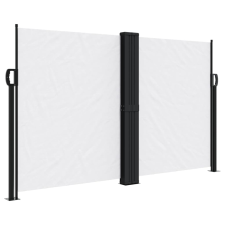 vidaXL fehér behúzható oldalsó napellenző 140 x 1000 cm kerti bútor