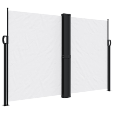 vidaXL fehér behúzható oldalsó napellenző 160 x 600 cm kerti bútor