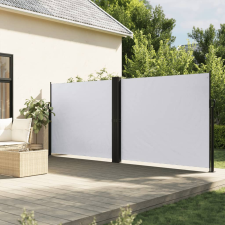 vidaXL fehér behúzható oldalsó napellenző 180 x 1000 cm kerti bútor