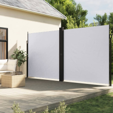 vidaXL fehér behúzható oldalsó napellenző 220 x 1200 cm kerti bútor