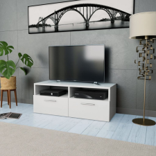 vidaXL Fehér faforgácslap TV szekrény 95 x 35 x 36 cm bútor