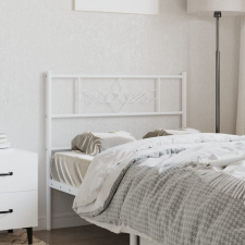 vidaXL fehér fém fejtámla 107 cm ágy és ágykellék
