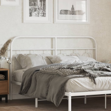 vidaXL fehér fém fejtámla 140 cm ágy és ágykellék