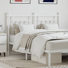 vidaXL fehér fém fejtámla 150 cm ágy és ágykellék