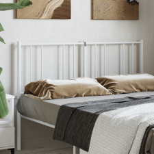 vidaXL fehér fém fejtámla 150 cm ágy és ágykellék