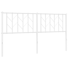 vidaXL fehér fém fejtámla 160 cm (374521) ágy és ágykellék