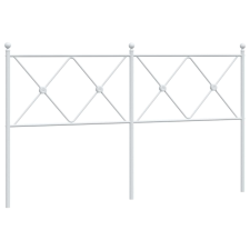 vidaXL fehér fém fejtámla 160 cm (376586) ágy és ágykellék