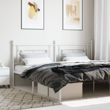 vidaXL fehér fém fejtámla 193 cm ágy és ágykellék