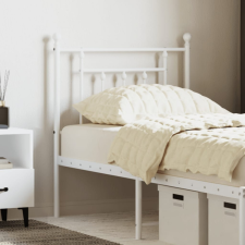 vidaXL fehér fém fejtámla 75 cm ágy és ágykellék