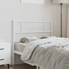 vidaXL fehér fém fejtámla 80 cm ágy és ágykellék