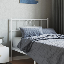 vidaXL fehér fém fejtámla 80 cm ágy és ágykellék