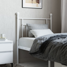 vidaXL fehér fém fejtámla 80 cm ágy és ágykellék