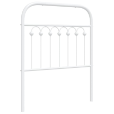 vidaXL fehér fém fejtámla 80 cm ágy és ágykellék