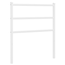 vidaXL fehér fém fejtámla 80 cm (355441) ágy és ágykellék