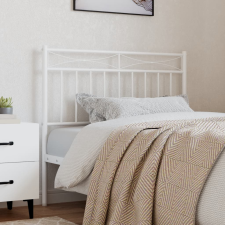 vidaXL fehér fém fejtámla 90 cm ágy és ágykellék