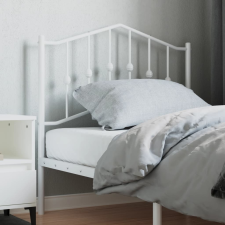 vidaXL fehér fém fejtámla 90 cm ágy és ágykellék