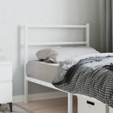 vidaXL fehér fém fejtámla 90 cm ágy és ágykellék