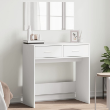 vidaXL fehér fésülködőasztal tükörrel 80x39x80 cm bútor