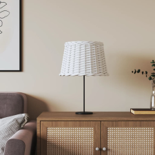 vidaXL fehér fonott lámpaernyő Ø40x26 cm világítási kellék